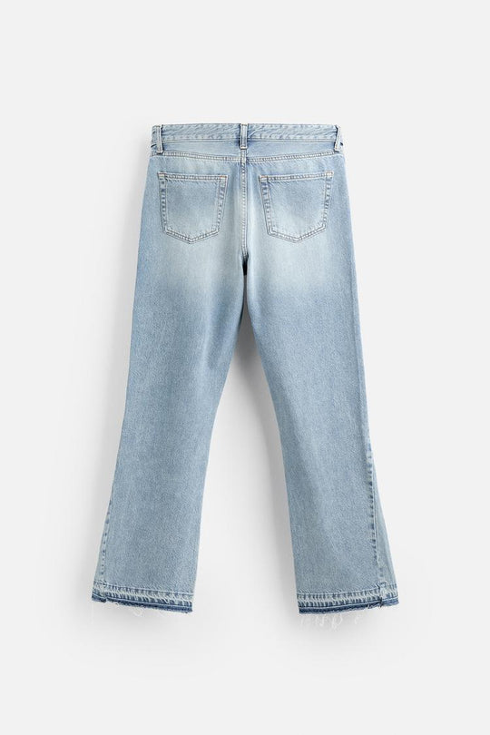 Jean flare - Gris