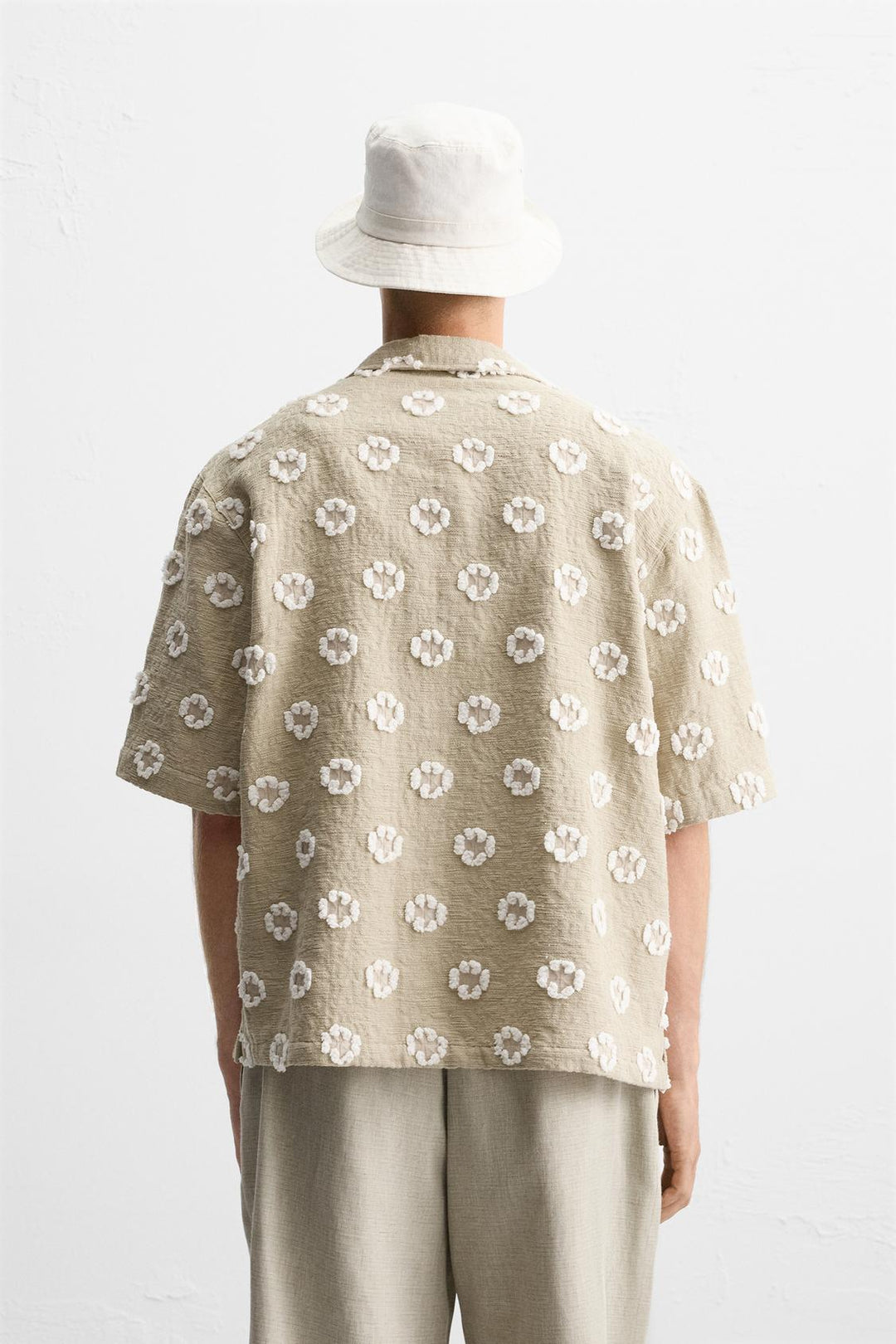 CHEMISE JACQUARD TEXTURÉ