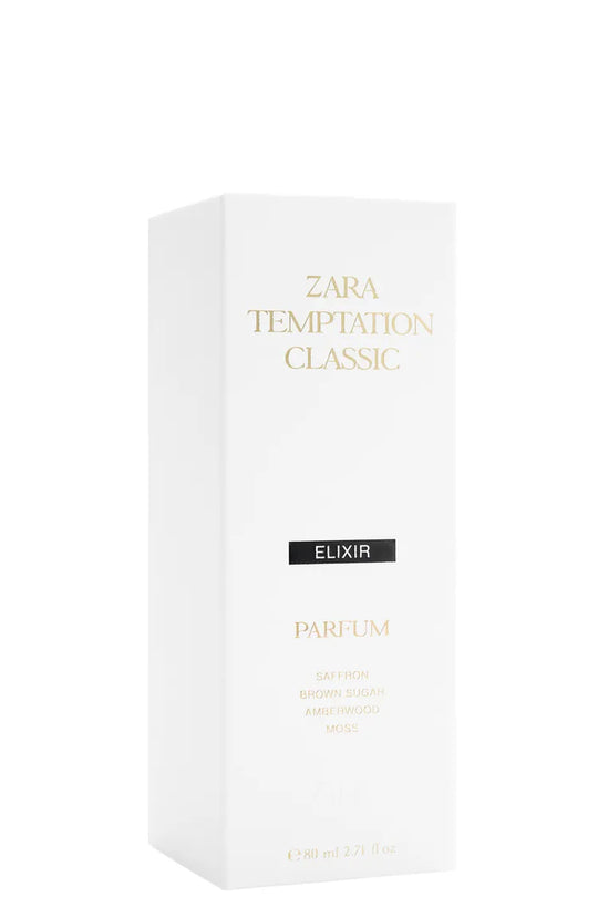 ZARA TEMPTATION CLASSIC ELIXIR PARFUM 80ML