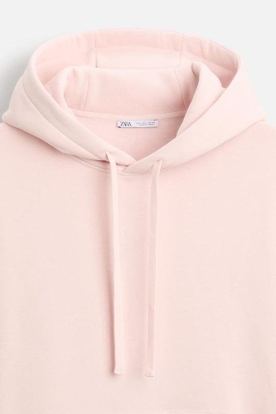 Sweat à capuche  - Rose