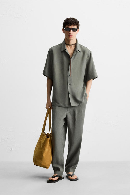 PANTALON 100% LIN