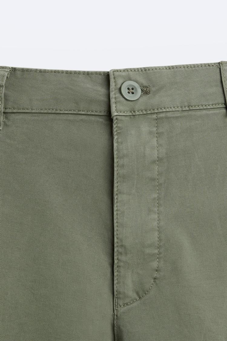 Pantalon chino coupe moulante - écrue
