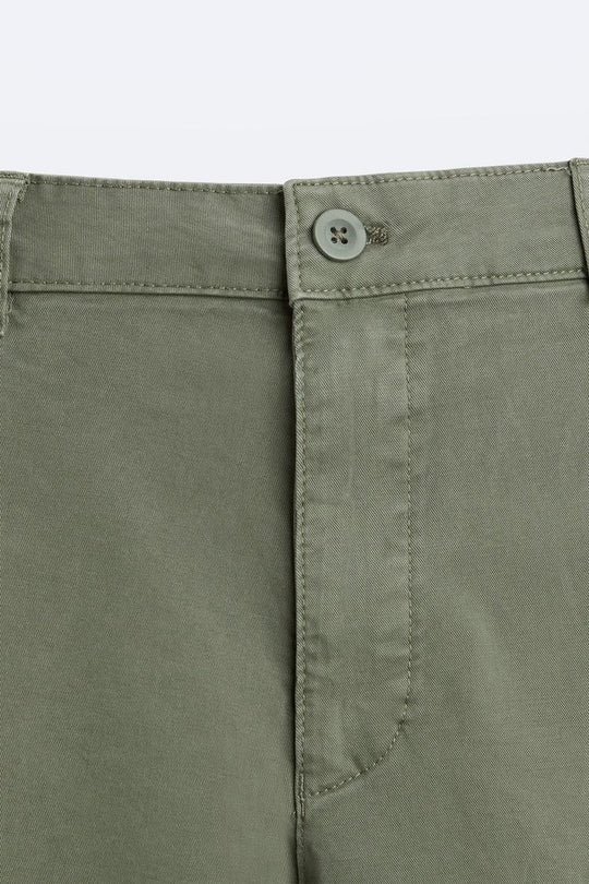 Pantalon chino coupe moulante - Beige