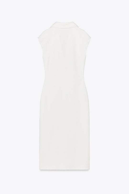 ROBE CHEMISE PIQUÉE