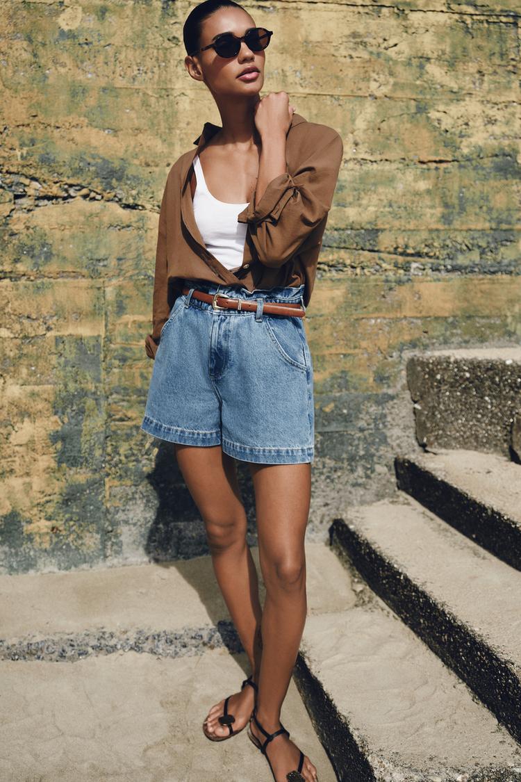 SHORT BAGGY AVEC CEINTURE