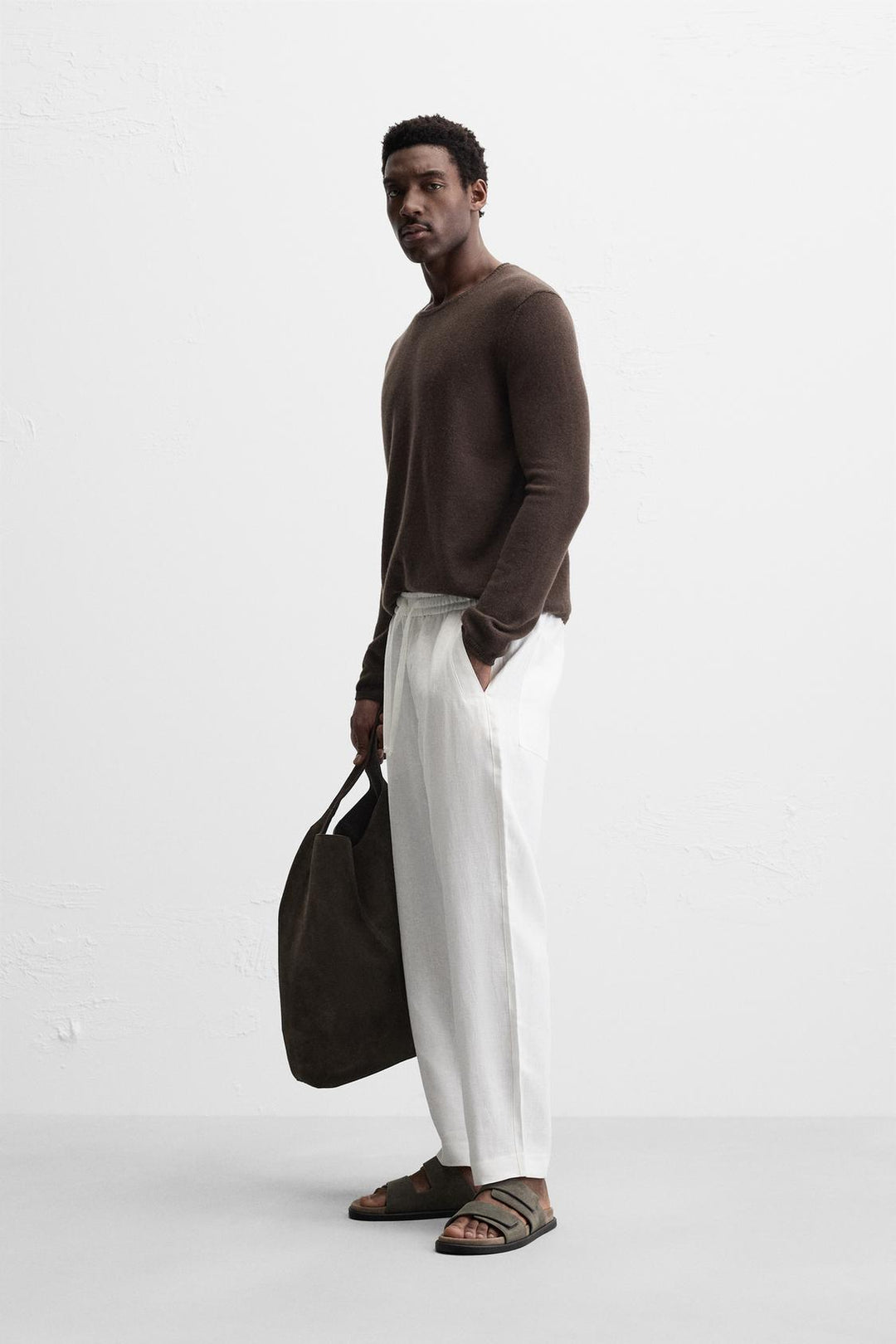 PANTALON 100% LIN