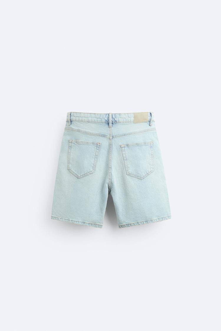 Short en Jean - Bleu