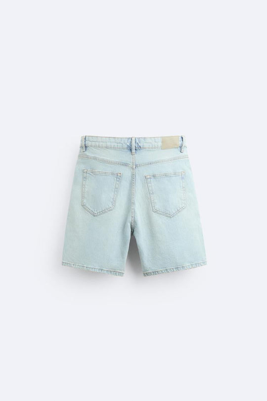 Short en Jean - Bleu Moyen