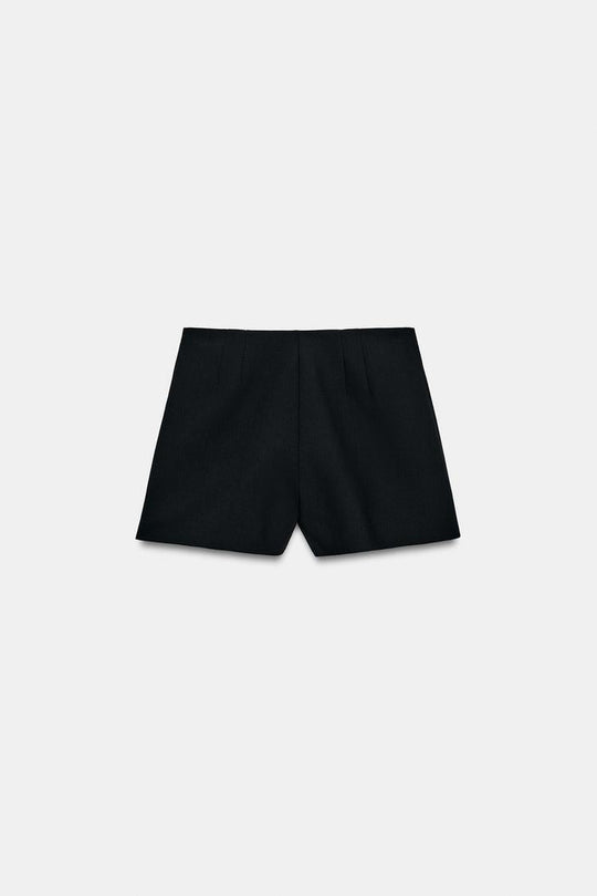 SHORT TAILLE HAUTE À POIS