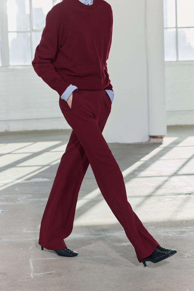 Pantalon droit collection zw - Noir