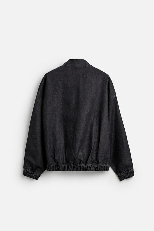 Veste en denim à poches
