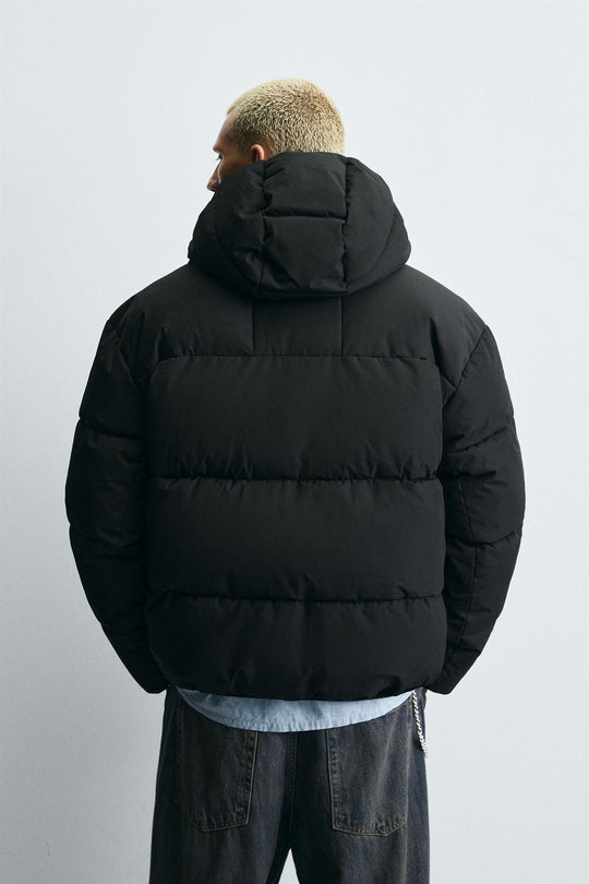 VESTE REMBOURRÉE À CAPUCHE