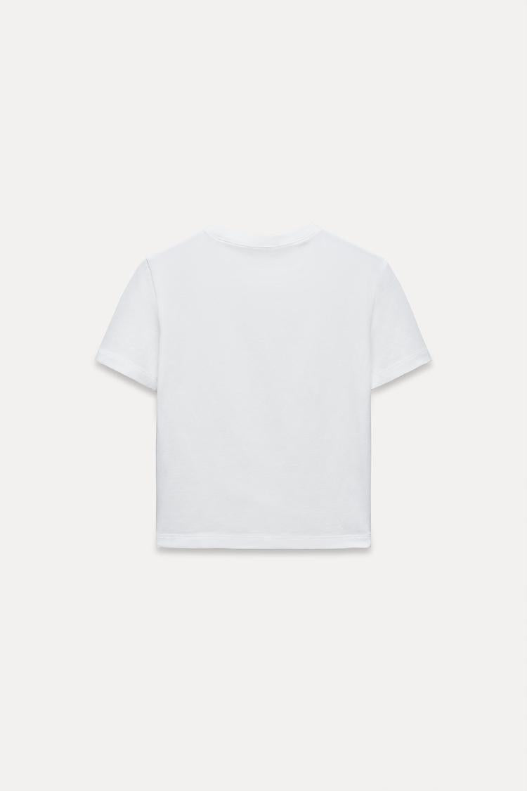 T-shirt a manches courtes - Marron