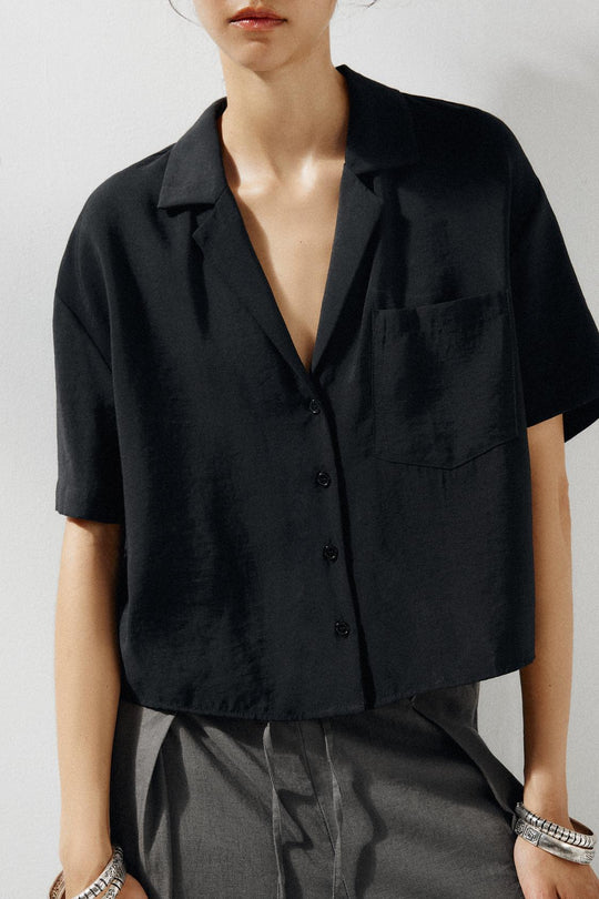 CHEMISE FLUIDE POCHE