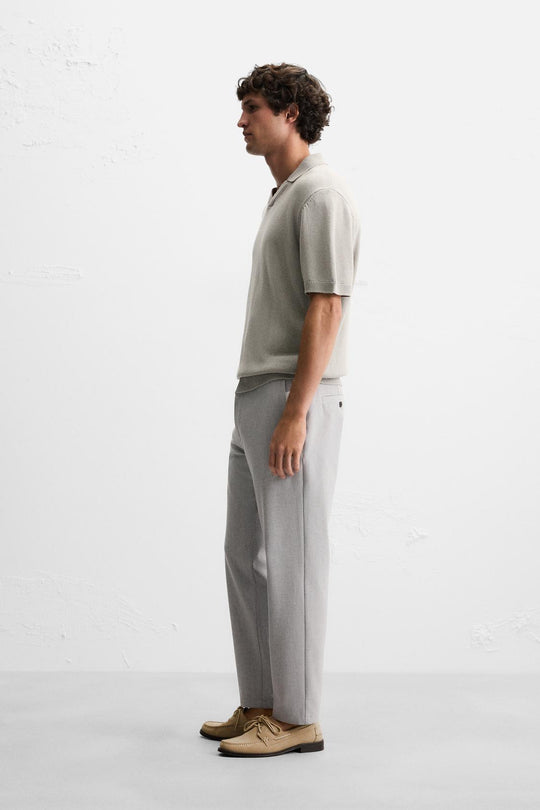 PANTALON À TEXTURE CONFORT