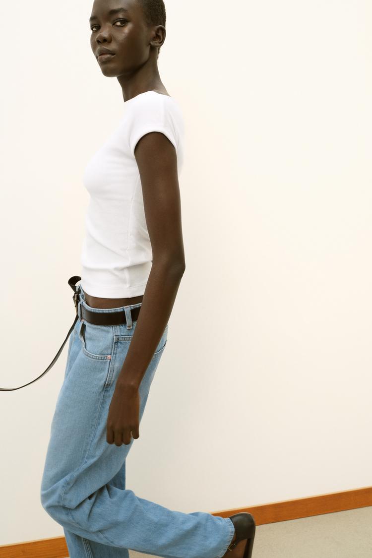 T-SHIRT COL BATEAU