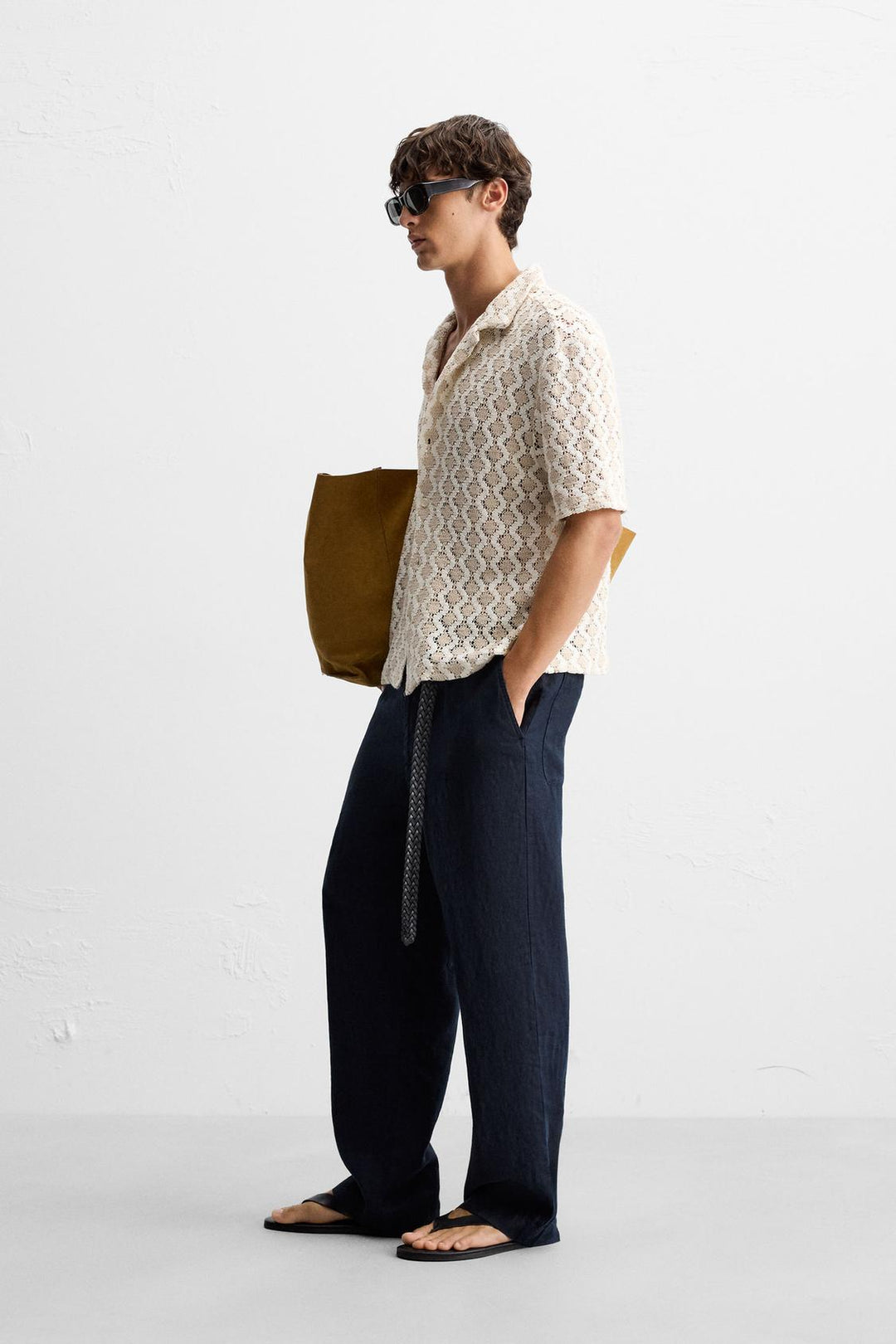 CHEMISE STRUCTURÉE CROCHET