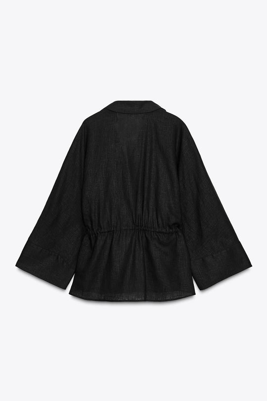CHEMISE SAFARI AVEC LIN