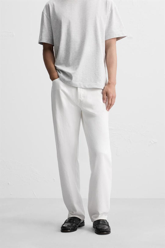 Jean straight fit - Gris