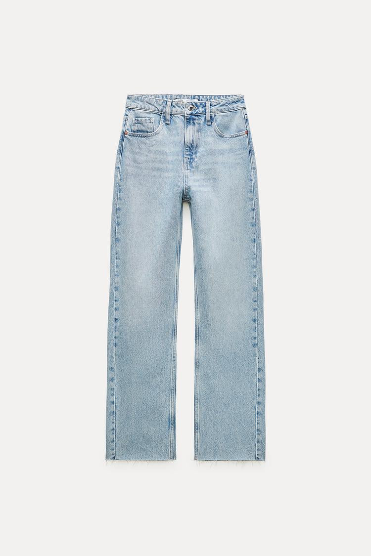 Jean z1975 droit à taille haute - Gris