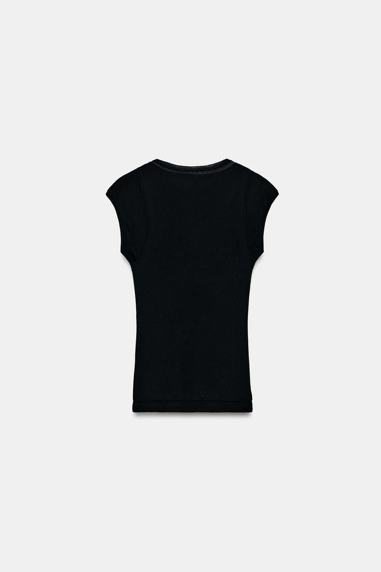 T-SHIRT SUPIMA® EFFET DOUBLE