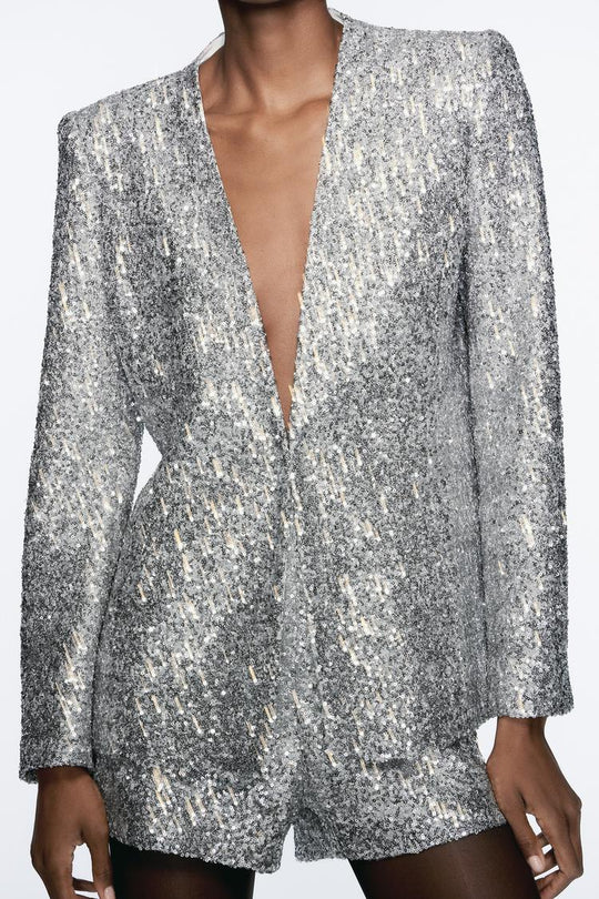 Blazer à paillettes