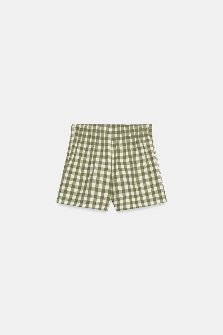 SHORT À CARREAUX VICHY