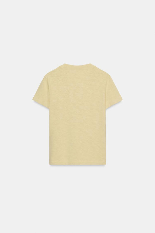 T-SHIRT EN COTON FLAMMÉ