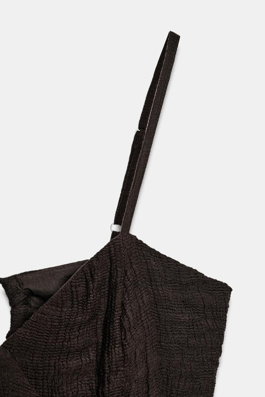 ROBE LONGUE À BRETELLES