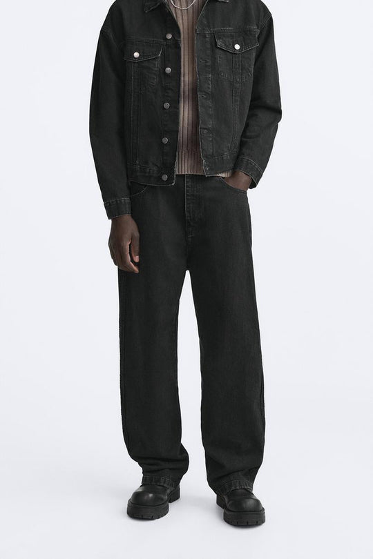 Jean coupe ample - Gris