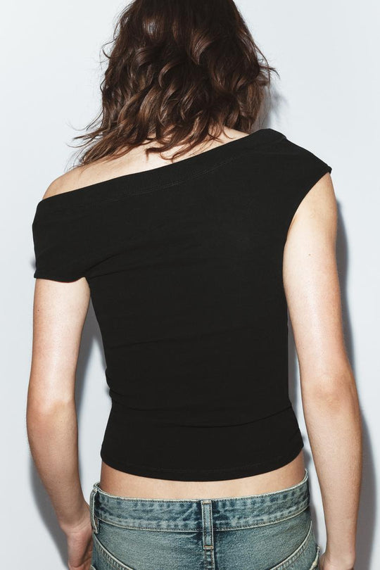 T-SHIRT COL BATEAU