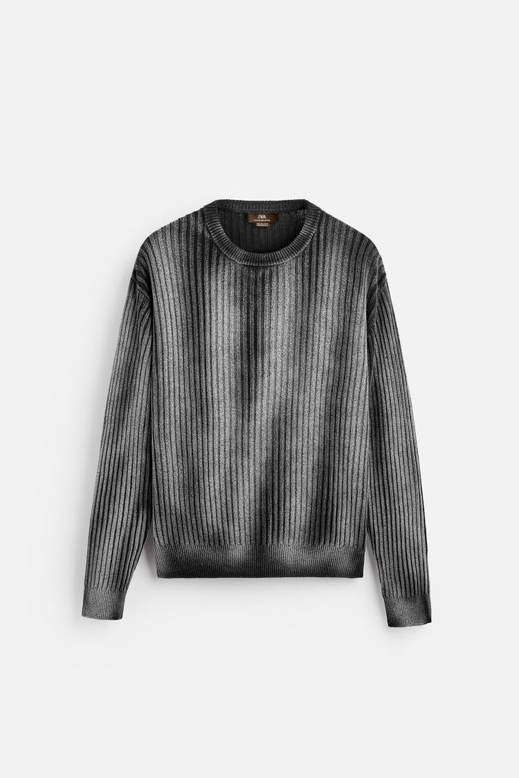 Pull Imprimé effet vaporisé