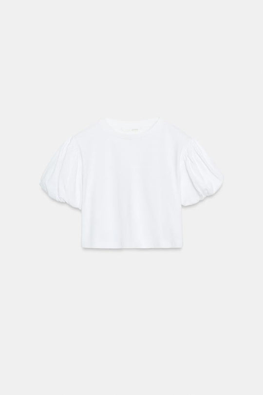 T-SHIRT COURT À MANCHES AMPLES
