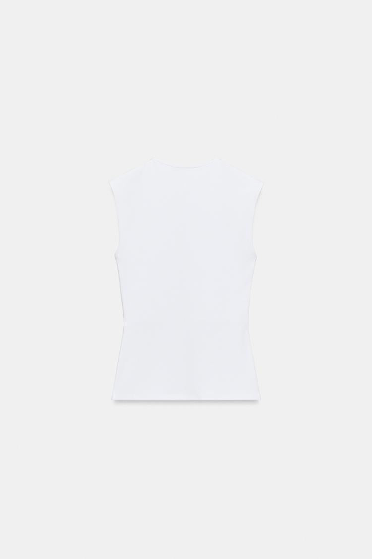 T-SHIRT SANS MANCHES