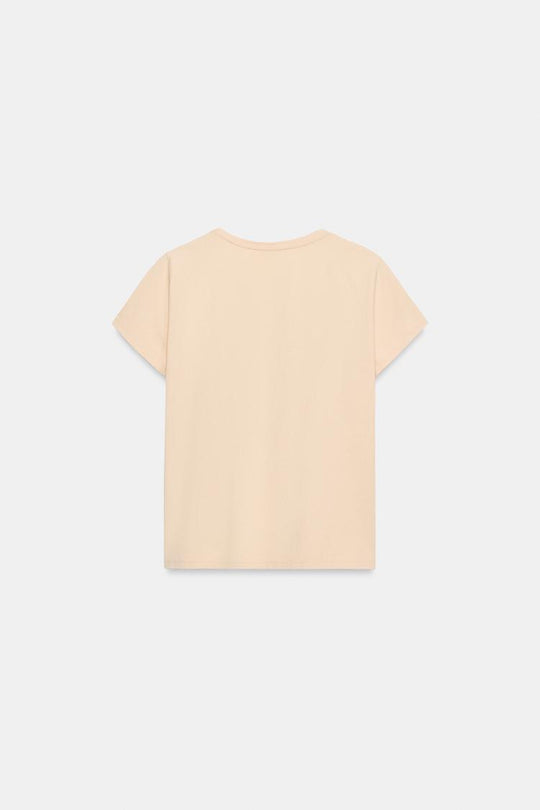 T-SHIRT EN COTON À MANCHES COURTES