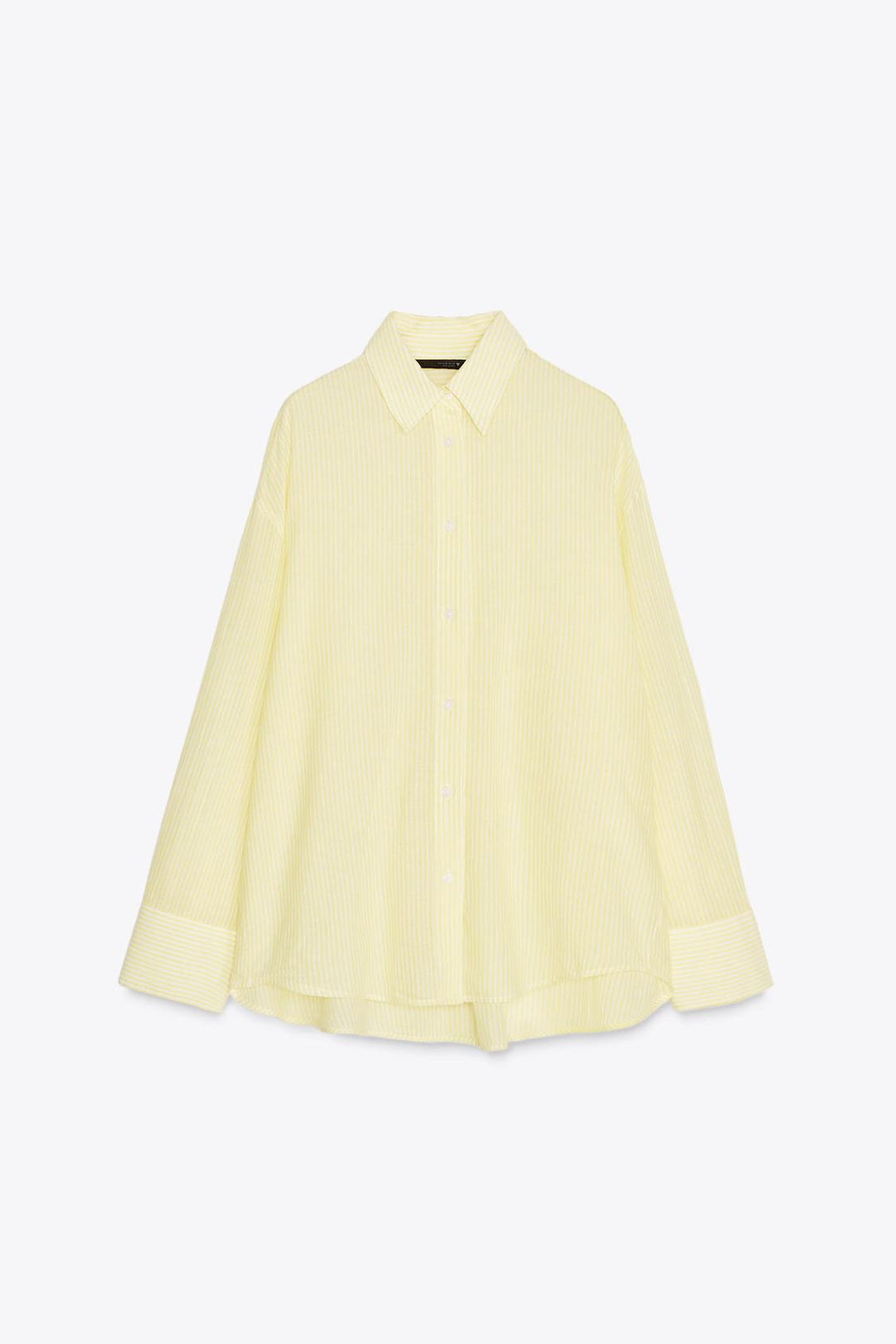 CHEMISE OVERSIZE GAZE RAYURES