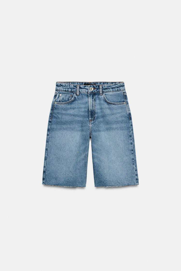 SHORT Z1975 EN DENIM TAILLE MI-HAUTE