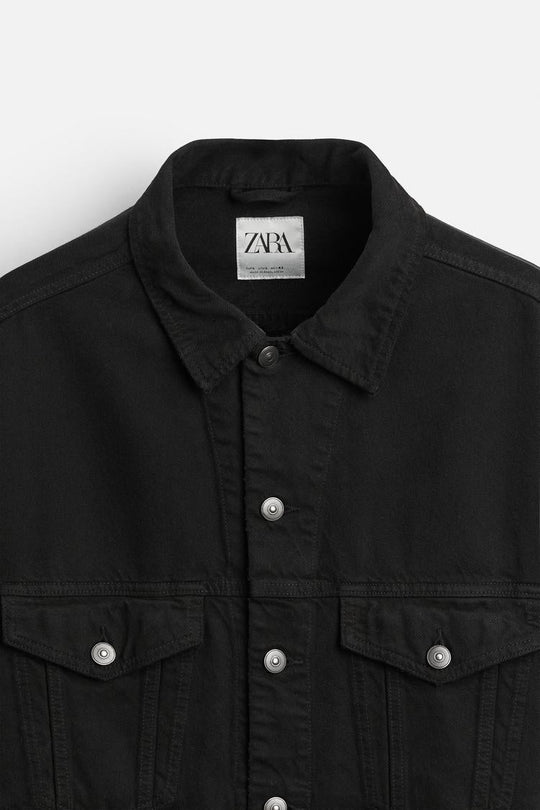 Veste en jean coupe carrée