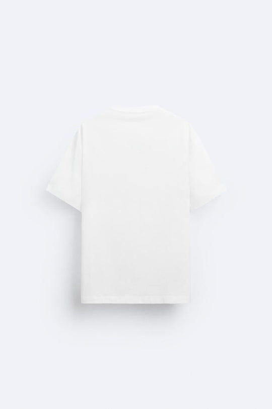 T shirt basique épais - Bleu