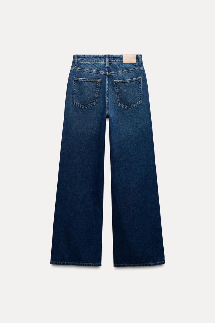 Jean z1975 à coupe large et taille haute - Bleu nuit