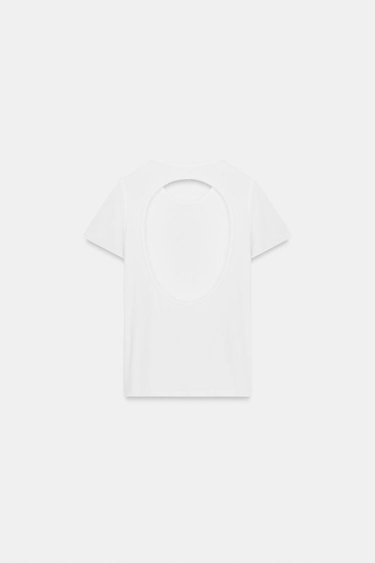 T-SHIRT OUVERTURE DOS