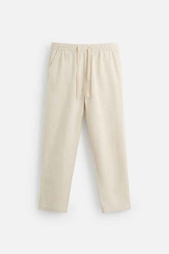 PANTALON RELAXED FIT COTON - LIN