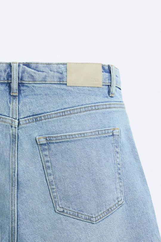 Short en Jean - Bleu Moyen