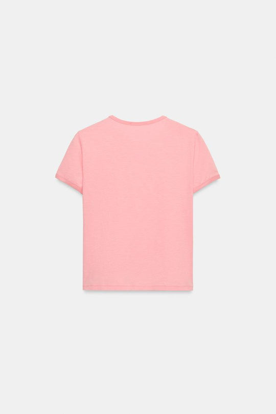 T-SHIRT MANCHES COURTES BRODERIES