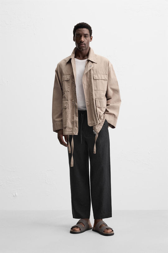 PANTALON 100% LIN