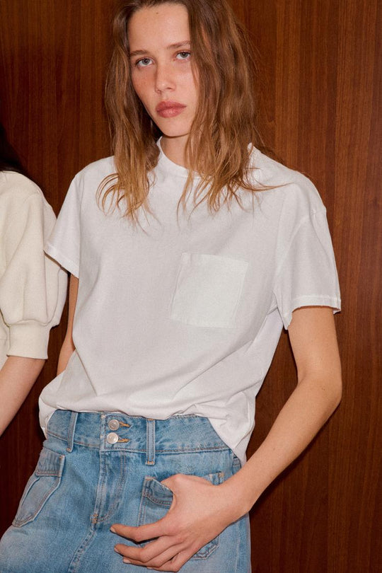 T-SHIRT OVERSIZE À POCHE