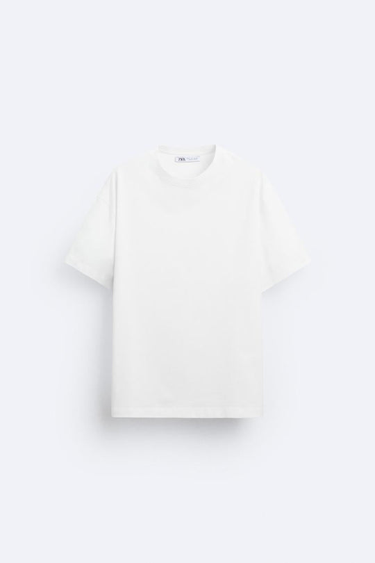 T shirt basique épais - Beige