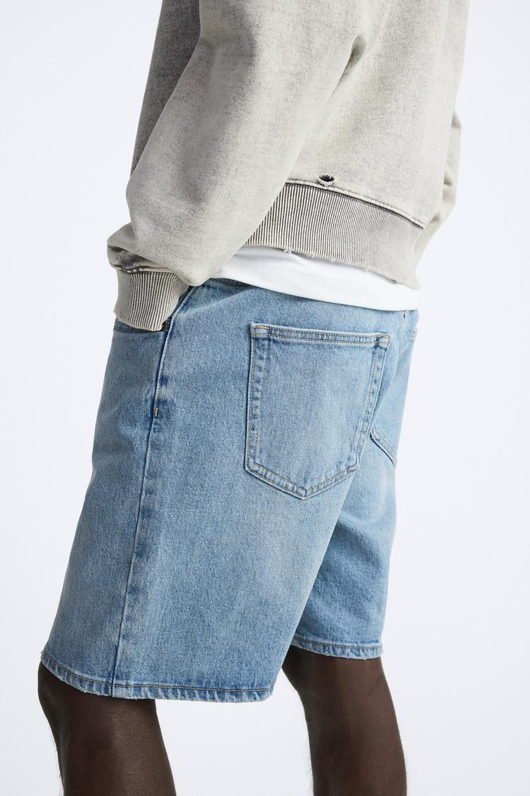 Short en Jean - Bleu Moyen