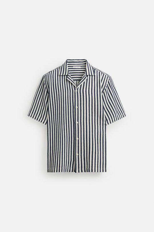 CHEMISE JACQUARD GÉOMÉTRIQUE