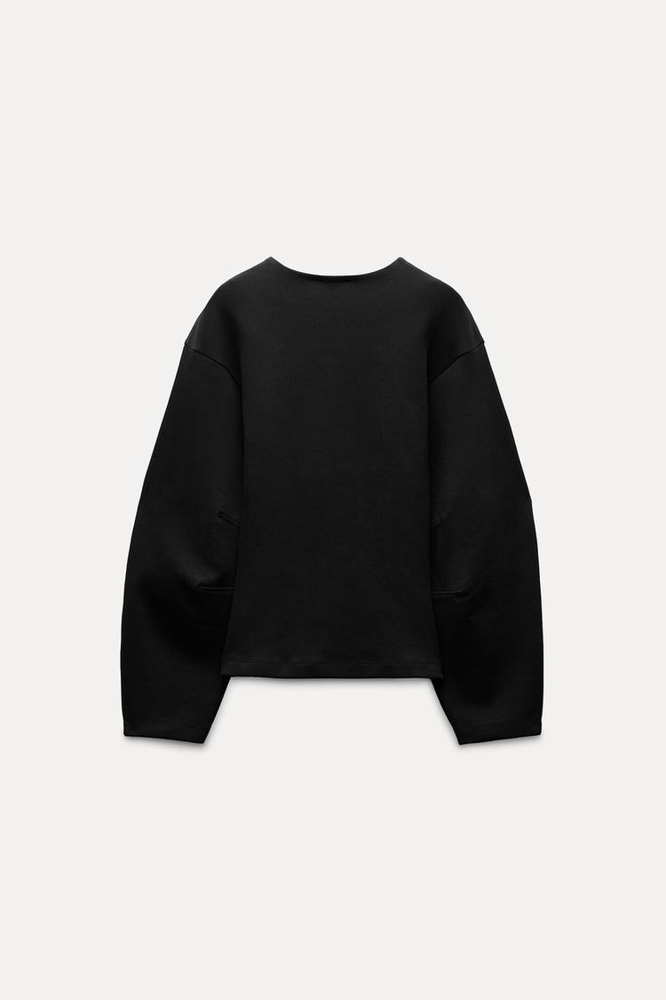 Sweat interlock ajusté - Noir